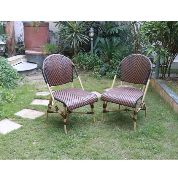 Classic French Bistro Cane & Wicker Furniture - Coffee Chair - Ontario - Ready Stock Sale