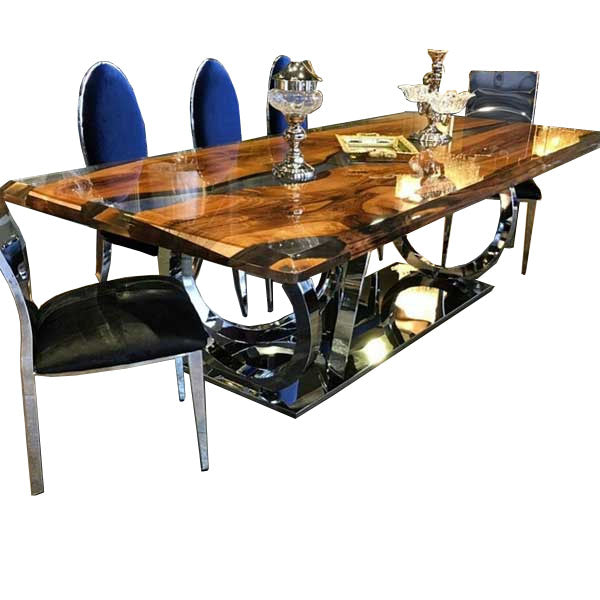 Epoxy Resin Furniture - Restaurent Table - Faroese