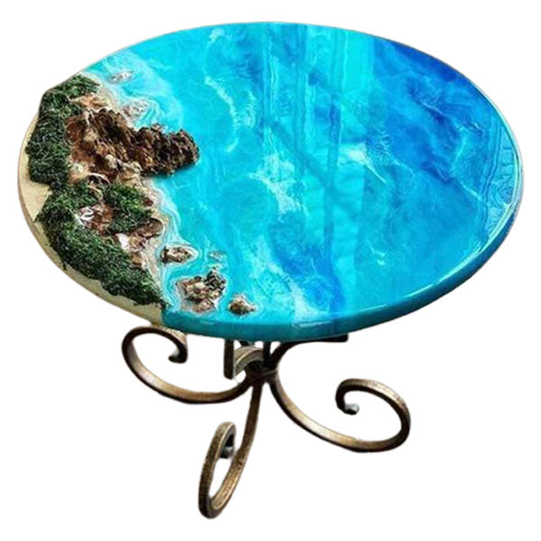 Epoxy Resin Furniture - Water and Beach Table - Nordic