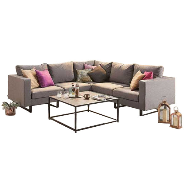 Fabric Upholstered Outdoor Furniture - Sofa Set - Edenia