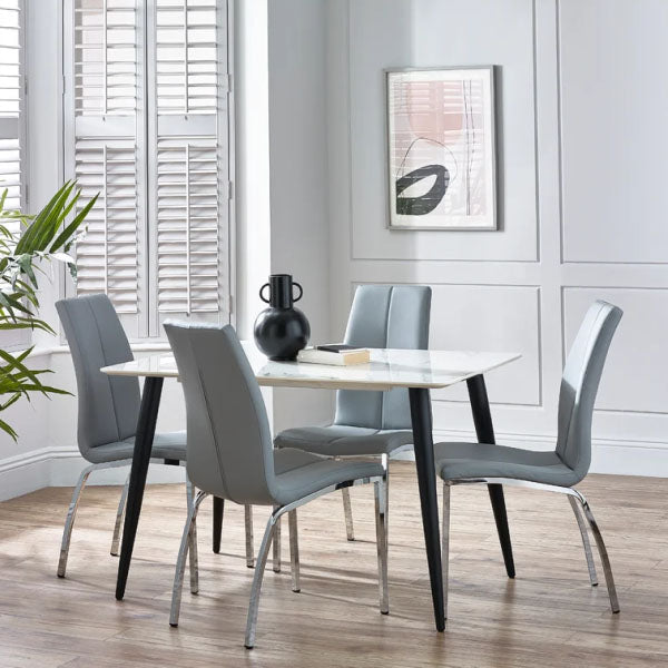 Fully Upholstered Indoor Furniture - Dining Set - Whitney