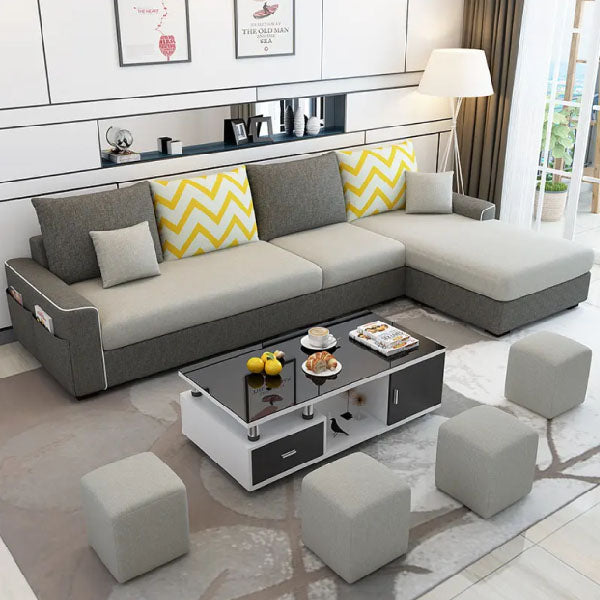 Fully Upholstered Indoor Furniture - Sofa Set - Nueva