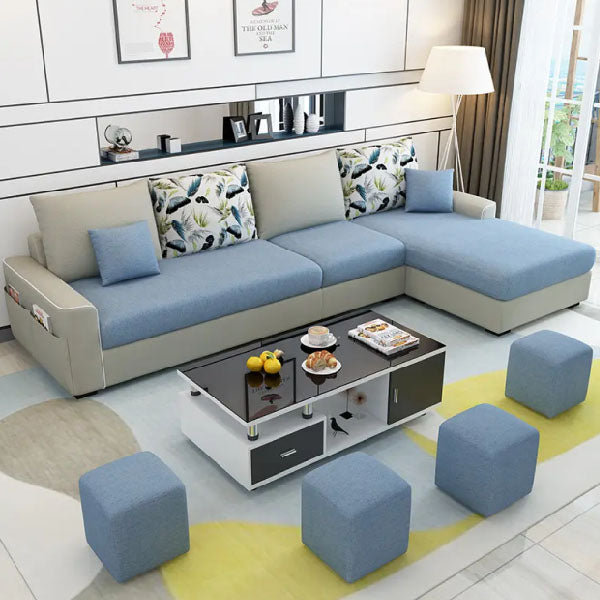 Fully Upholstered Indoor Furniture - Sofa Set - Nueva