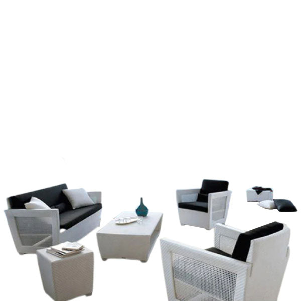 Outdoor Furniture - Wicker Sofa - Hudson