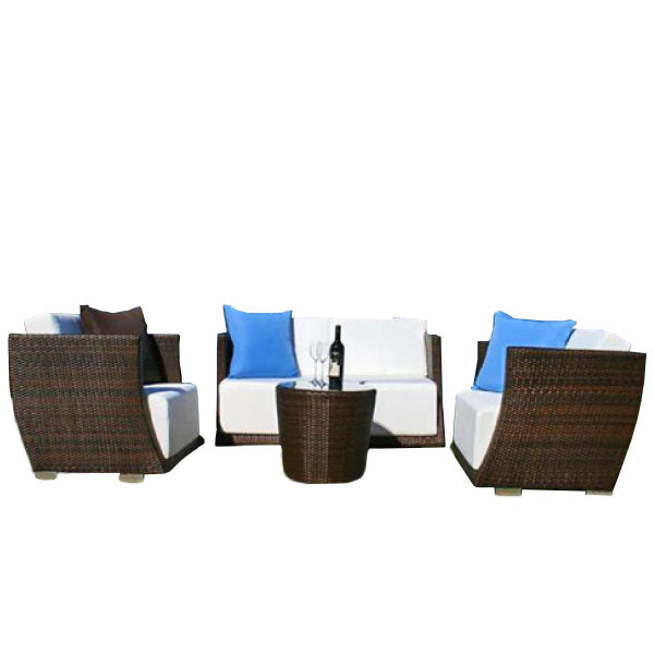 Outdoor Furniture - Wicker Sofa - Metal