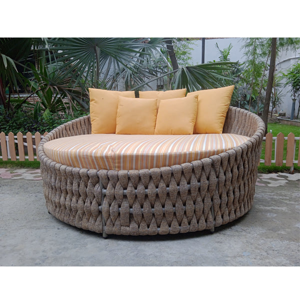 Outdoor Furniture Braided & Rope Daybed - Birilyant - Ready Stock Sale