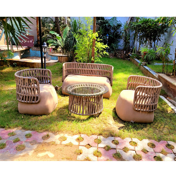 Outdoor Furniture Braided & Rope Sofa - Deneme -  Ready Stock Sale