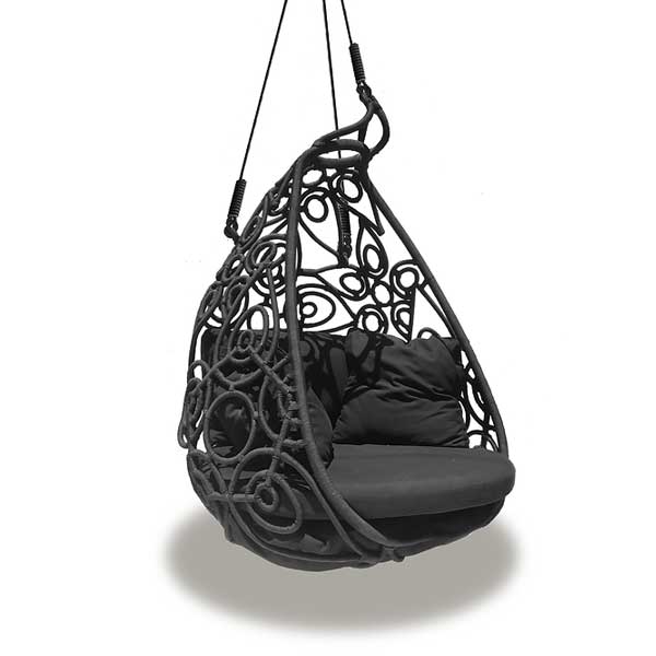 Outdoor Furniture Braided & Rope Swing - TRUMPET