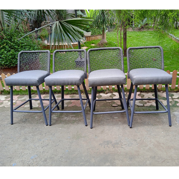 Outdoor Furniture Braided, Rope & Cord Bar Chair - Breeze-X01 - Ready Stock Sale