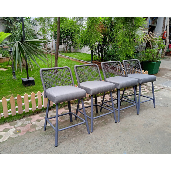 Outdoor Furniture Braided, Rope & Cord Bar Chair - Breeze-X01 - Ready Stock Sale
