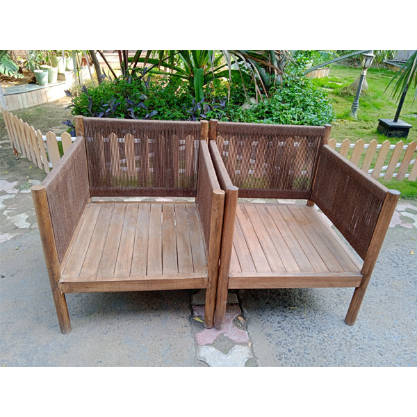 Outdoor Furniture Braided, Rope & Cord, Sofa - Bob - Ready Stock Sale