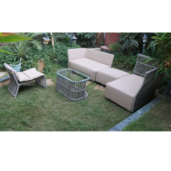 Outdoor Furniture Braided, Rope & Cord, Sofa - Cliff -  Ready Stock Sale
