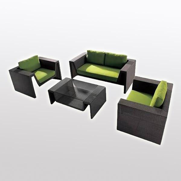 Outdoor Wicker Sofa - Elevate