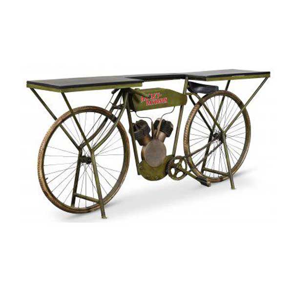 Antique Automobile Furniture - Bicycle Bar Table