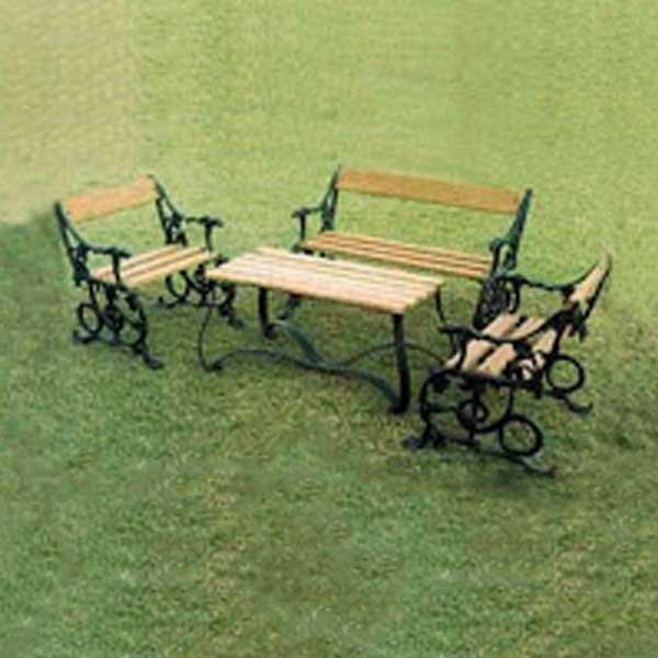 Cast Alluminum Outdoor Furniture - Garden Sofa Set - Lavice