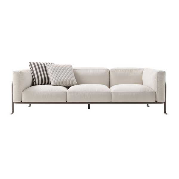 Fabric Upholstered Outdoor Furniture - Sofa Set - Borean