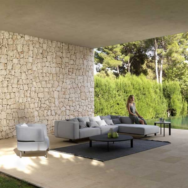 Fully Upholsterd Outdoor Furniture - Sofa Set - Rabrian