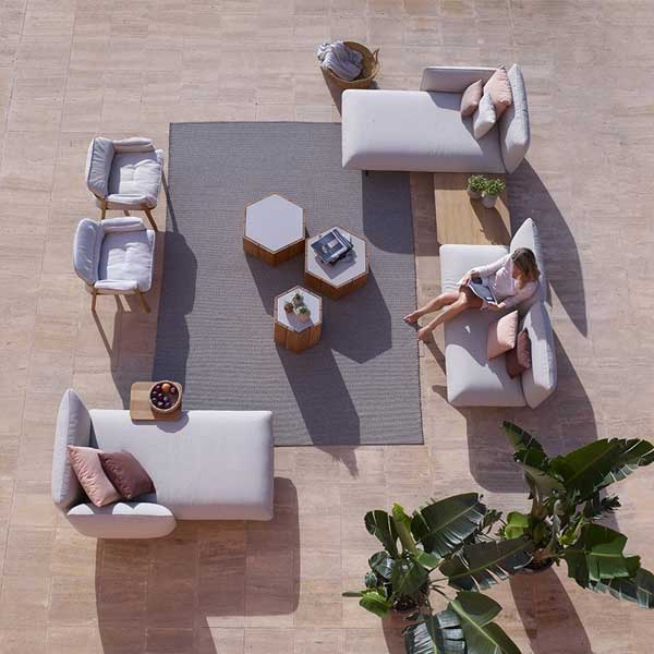 Fully Upholstered Outdoor Furniture - Sofa Set - Slova