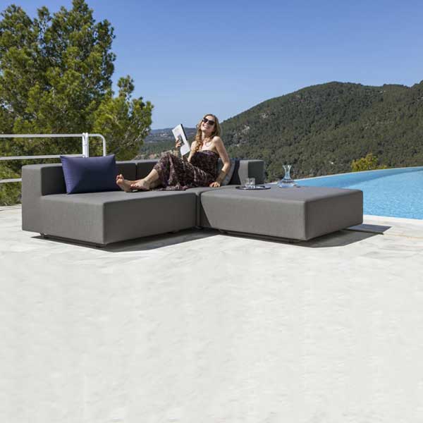 Fully Upholstered Outdoor Furniture - Sofa Set - Loop