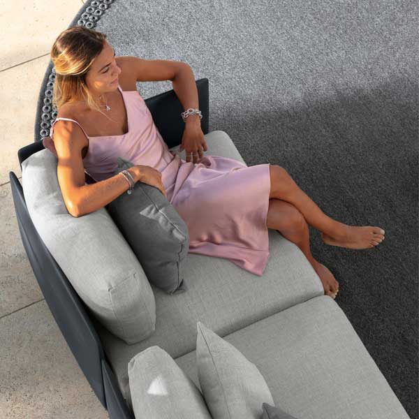 Fully Upholstered Outdoor Furniture - Sofa Set - Melena