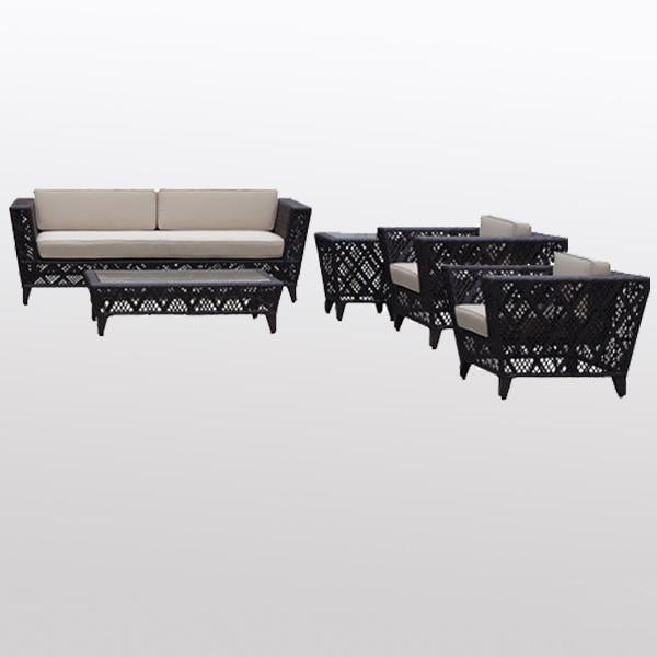Outdoor Furniture - Wicker Sofa - Santiago