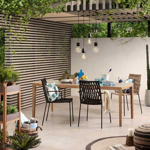 Outdoor Braided & Rope Coffee Set - Corsican
