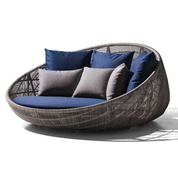 Outdoor Braided, Rope & Cord Canopy Daybed - Pristine