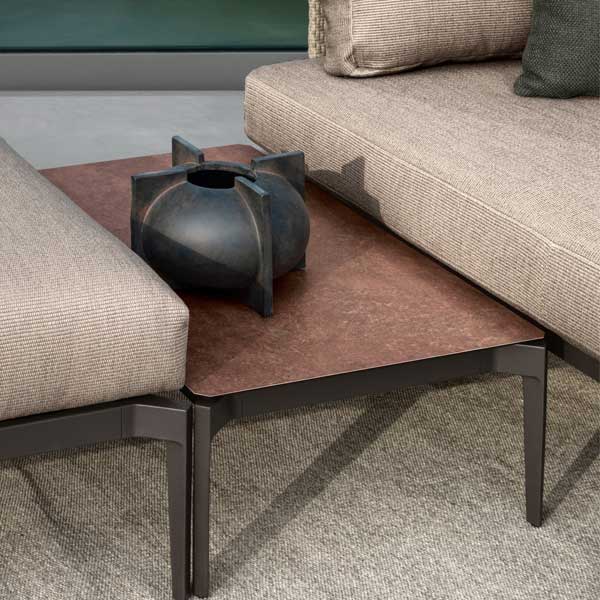 Outdoor Furniture - Wicker Sofa - Leaf