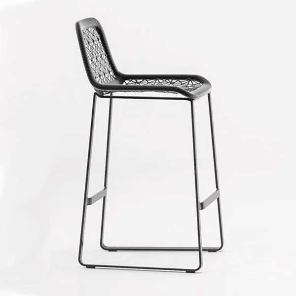 Outdoor Braided & Rope Bar Chair - Ketlan