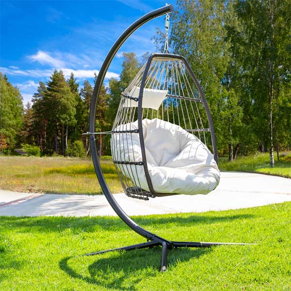 Outdoor Braided & Rope Swing - Wing Light