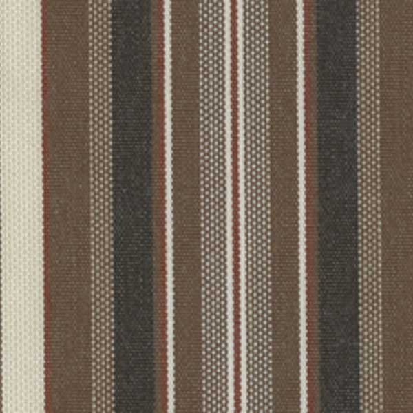 Outdoor Fabric for Furniture - Rayures (3789 Rayures Marron)