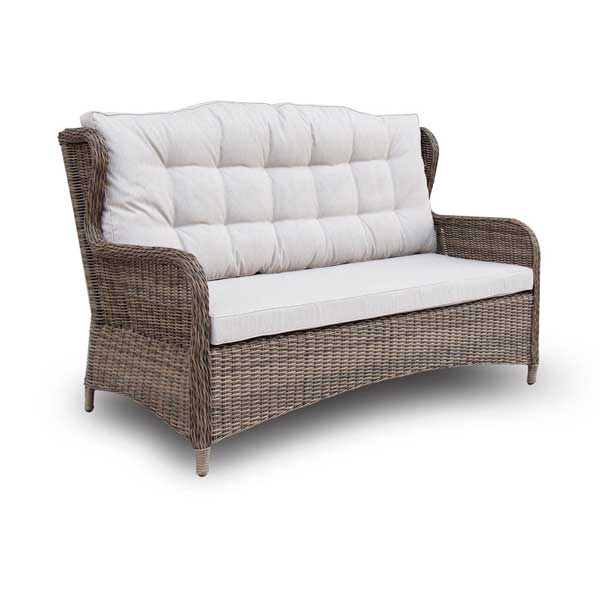 Outdoor Furniture - Wicker Sofa - Princely Next