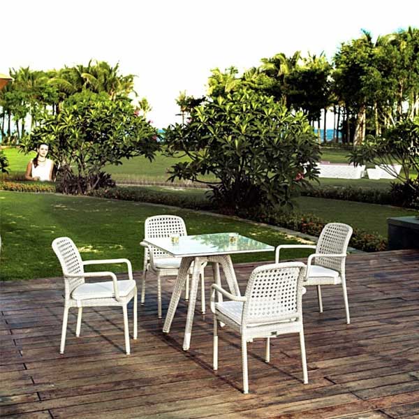 Outdoor Wicker Garden Set - Aruba
