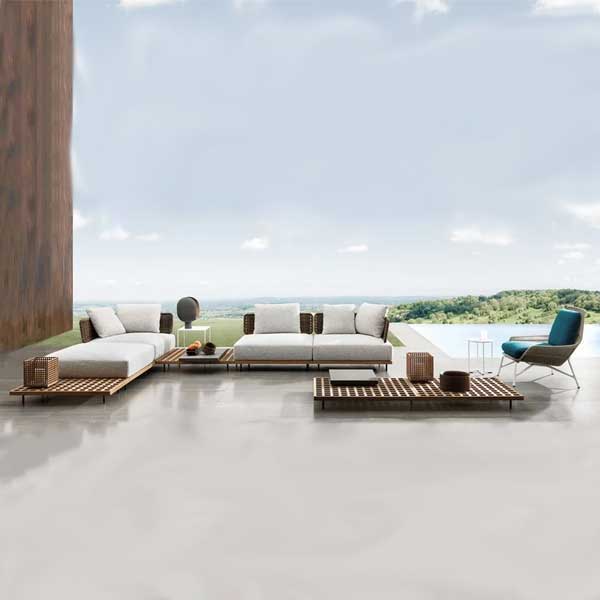 Outdoor Furniture -Wicker Sofa Set - HexaDot