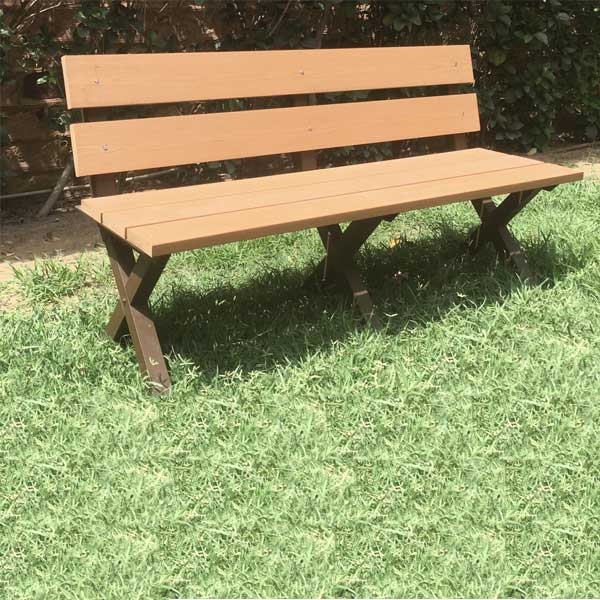 Outdoor WPC FRP Furniture - 3 Seater Benches - Briston