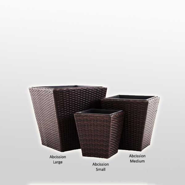 Outdoor Wicker Planter - Abcission