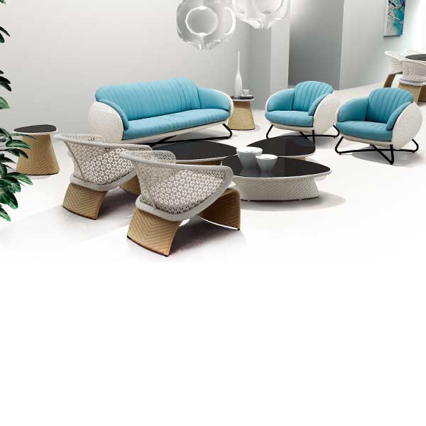 Outdoor Furniture - Wicker Sofa - Berone