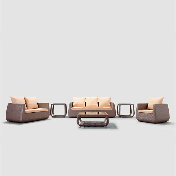 Outdoor Furniture - Wicker Sofa - Sanon