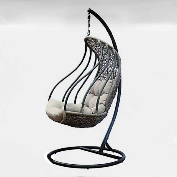 Outdoor Wicker - Swing with Stand - Aleut