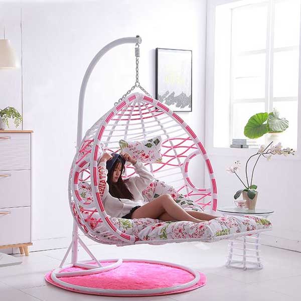 Outdoor Wicker swing With Stand - Corsica