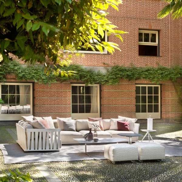 Outdoor Wood & Aluminum - Sofa Set - Flex