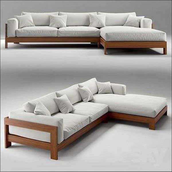 Outdoor Wood - Sofa Set - Florian