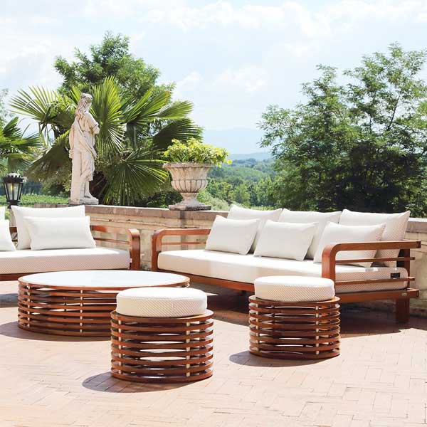 Outdoor Wood - Sofa Set - Bellagio