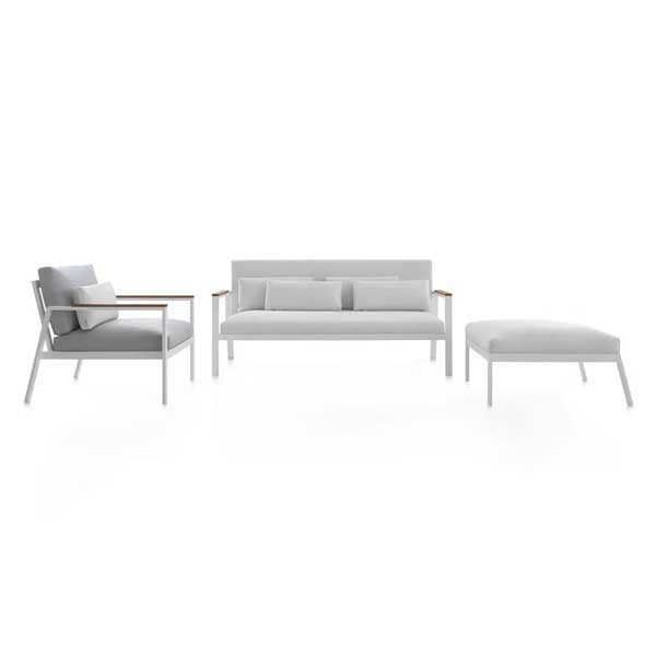 Outdoor Wood & Aluminum - Sofa Set - Timeless