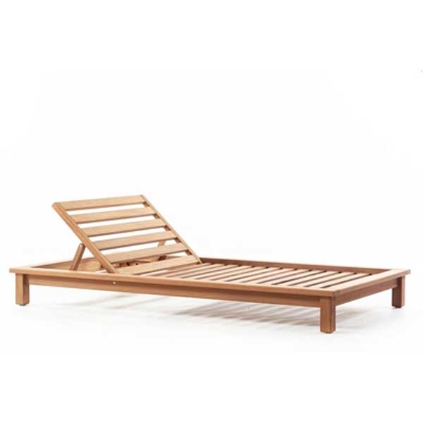 Outdoor Wooden - Sun Lounger - Vera 120
