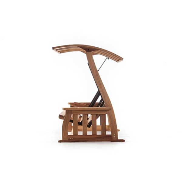 Outdoor Wooden Two Seater Swing - Falcon