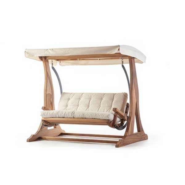 Outdoor Wooden Two Seater Swing- Mira