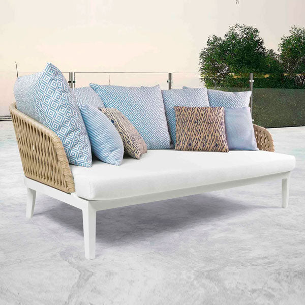 Outdoor Braided, Rope & Cord Daybed - Waltz