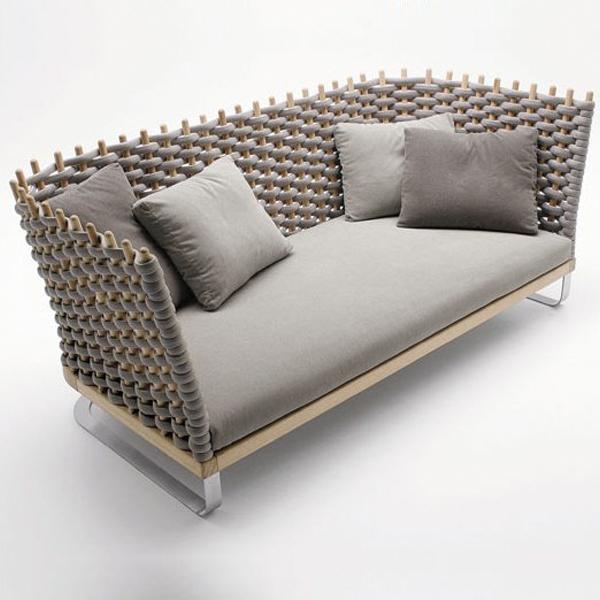 Outdoor Braided & Rope Couch - Acro