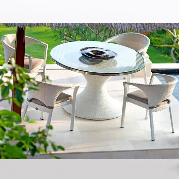 Outdoor Furniture Wicker Garden Set - Romantic Circle
